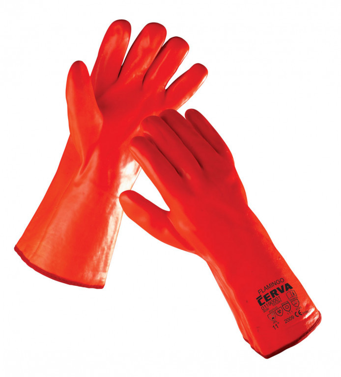 FLAMINGO rukavice zimné máč. v PVC - 11