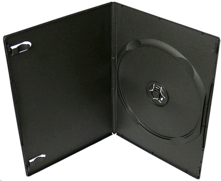 OEM Krabička na 1 DVD slim 9mm čierna (balenie 100ks)