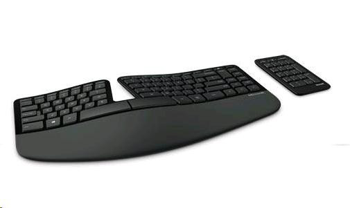 Microsoft klávesnica Sculpt Ergonomic Keyboard USB Port ENG