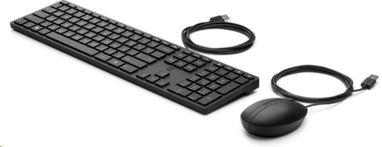 HP Wired 320MK combo keyboard and mouse (česko-slovensky) klávesnica a myš
