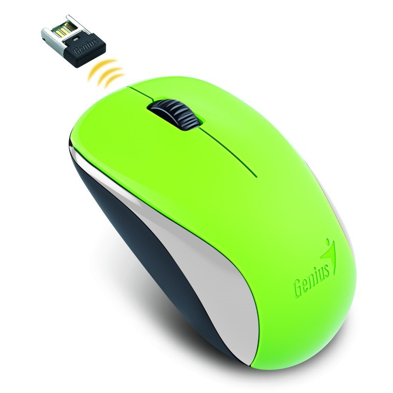 GENIUS myš NX-7000/ 1200 dpi/ bezdrôtová/ zelená