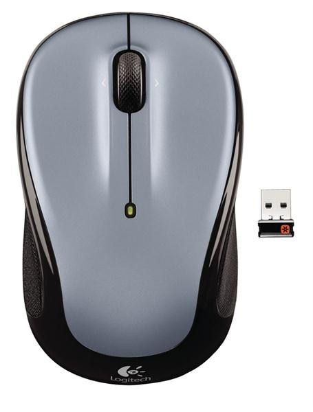 Logitech myš M325 Wireless Mouse, Light Silver