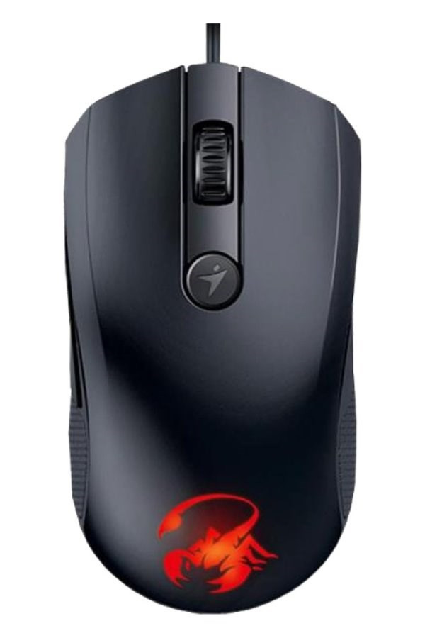 GENIUS myš GX GAMING X-G600/ drôtová/ laserová/ 1600 dpi/ 6tlačítok/ USB/ čierna