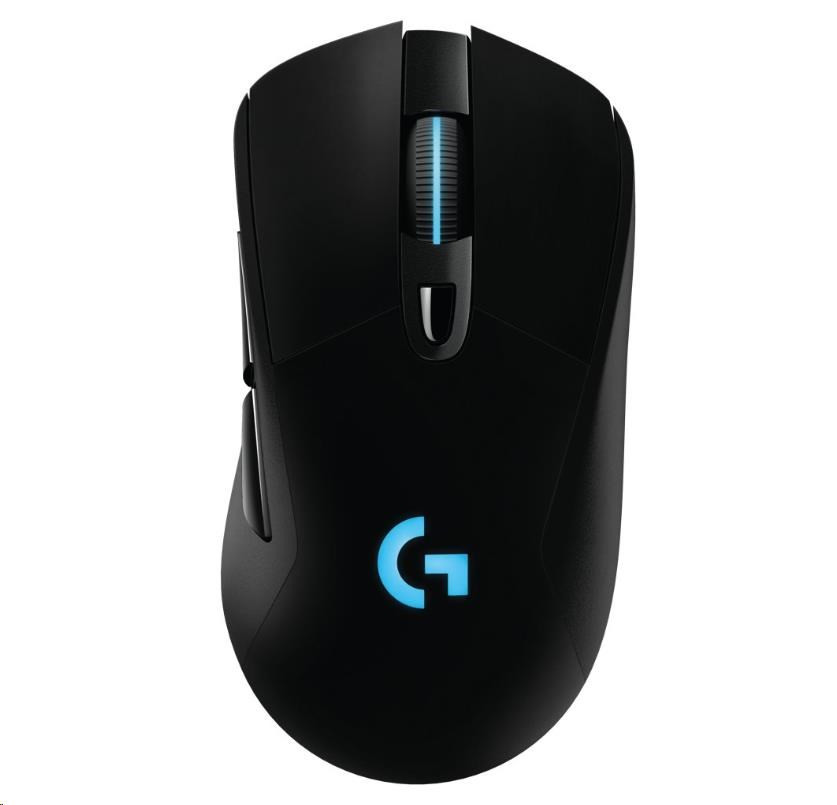 Logitech herná myš G703, LIGHTSPEED Wireless Gaming Mouse with HERO 16K Sensor, čierna