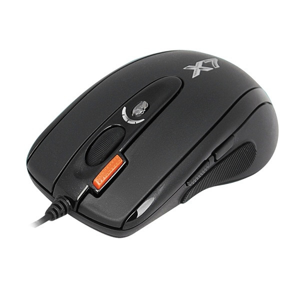 A4tech X-710BK, OSCAR Game herná myš, 2000DPI, čierna, USB