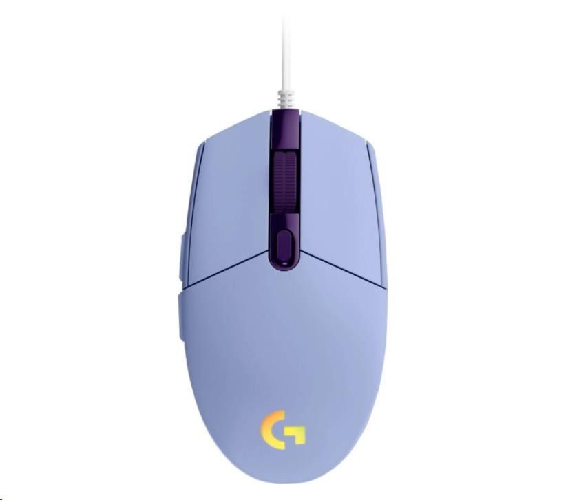 Logitech herná myš G102 2nd Gen LIGHTSYNC Gaming Mouse, USB, EER, Lilac