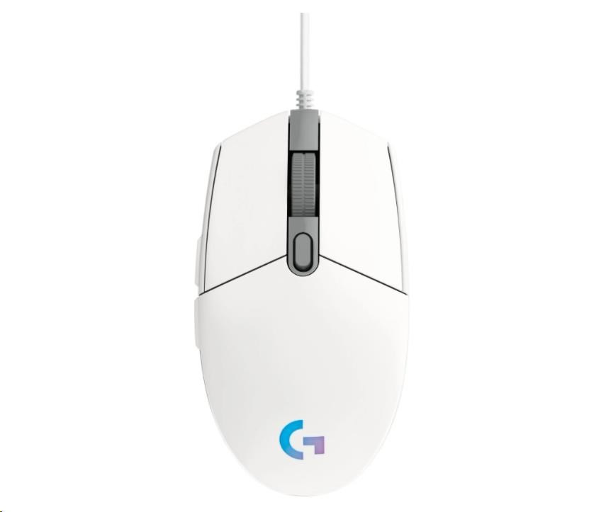 Logitech herná myš G102 2nd Gen LIGHTSYNC Gaming Mouse, USB, EER, White