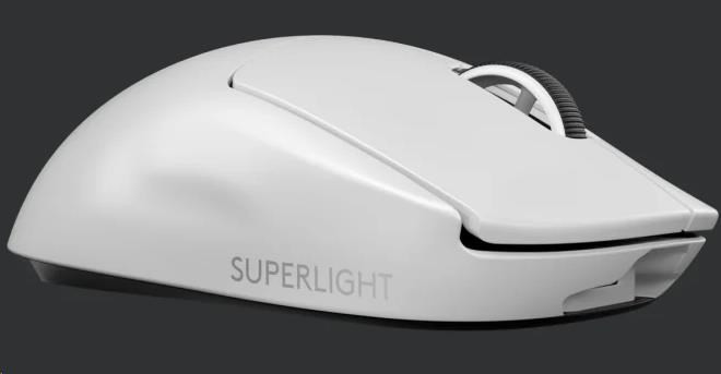 Logitech herná myš G PRO X SuperLight, Wireless Gaming Mouse, White