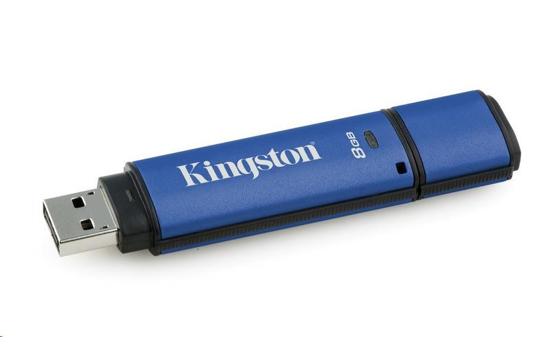 Kingston 8GB DataTraveler Vault Privacy 3.0 (USB 3.0) - bez antivírusu