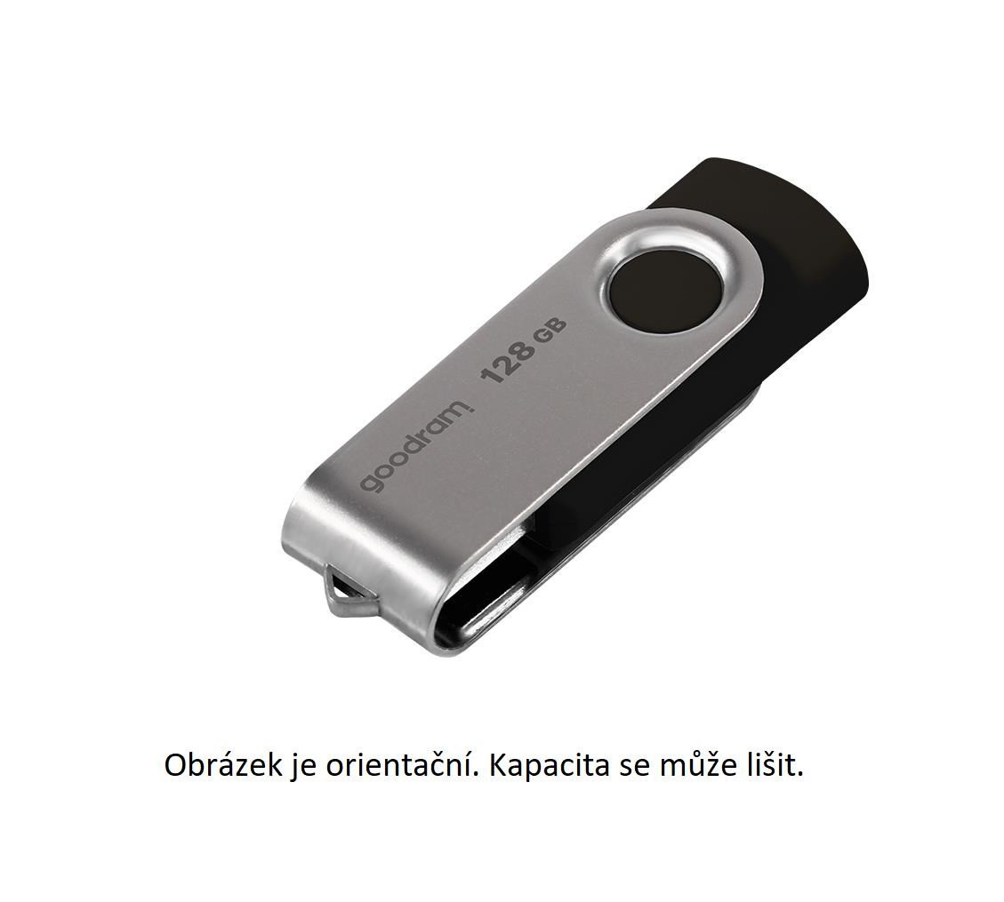 GOODRAM Flash Disk 64GB UTS2, USB 2.0, čierna