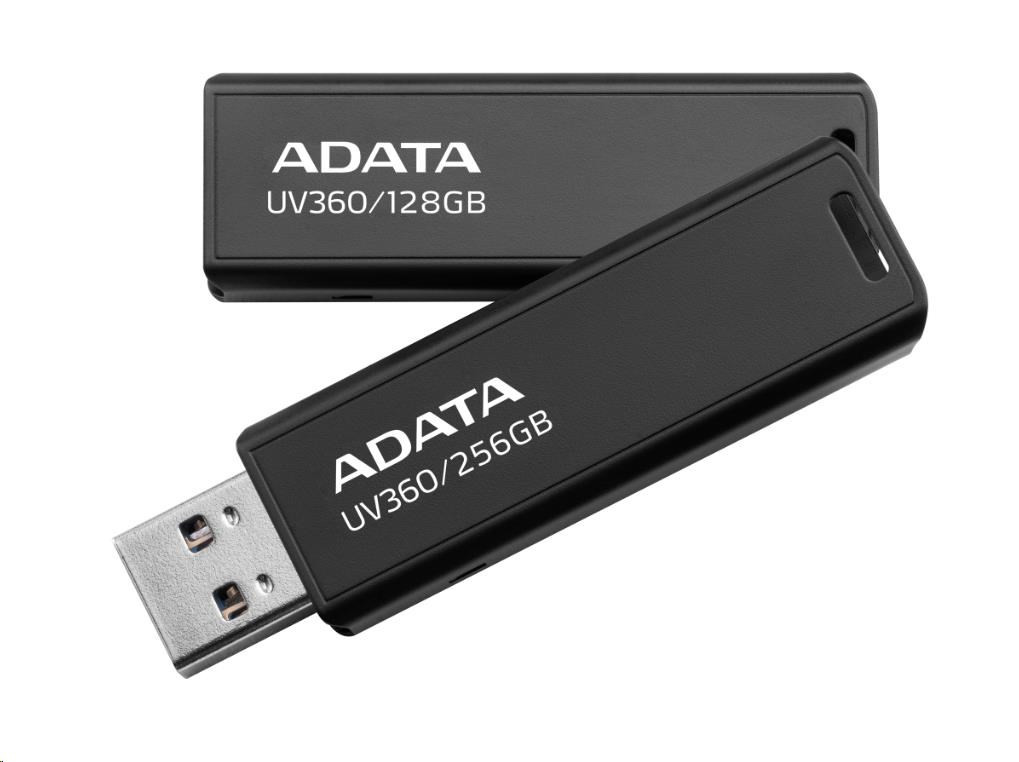 ADATA Flash Disk 32GB UV360, USB 3.2 Gen1, Kovový, čierna