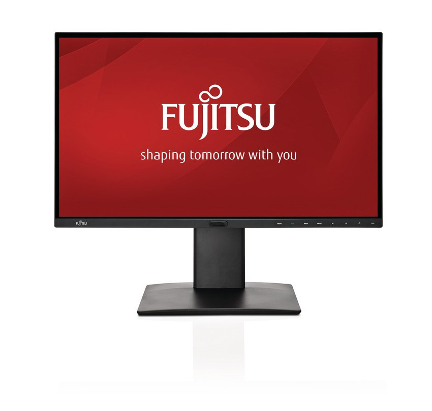 FUJITSU LCD P27-8 TS UHD LED IPS 27" mat 3840x2160 350cd 5ms 4xUSB DP mDP 2xHDMI Pivot obraz v obraze - kábel HDMI a DP