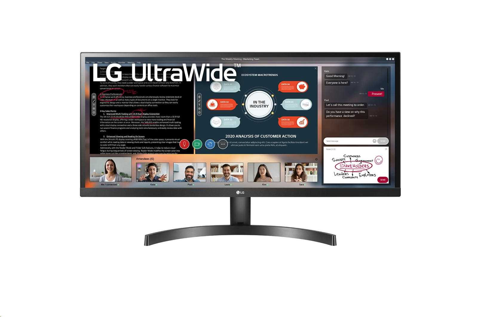 LG MT IPS LCD LED 29" 29WL50S - IPS panel, 2560x1080, 21:9, 5ms, 2xHDMI, repro
