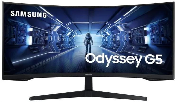 Samsung MT LED LCD Gaming Monitor 34" 34G55TWWRXEN-prehnutý, VA, 3440x1440, 1ms, 165Hz, HDMI, DisplayPort