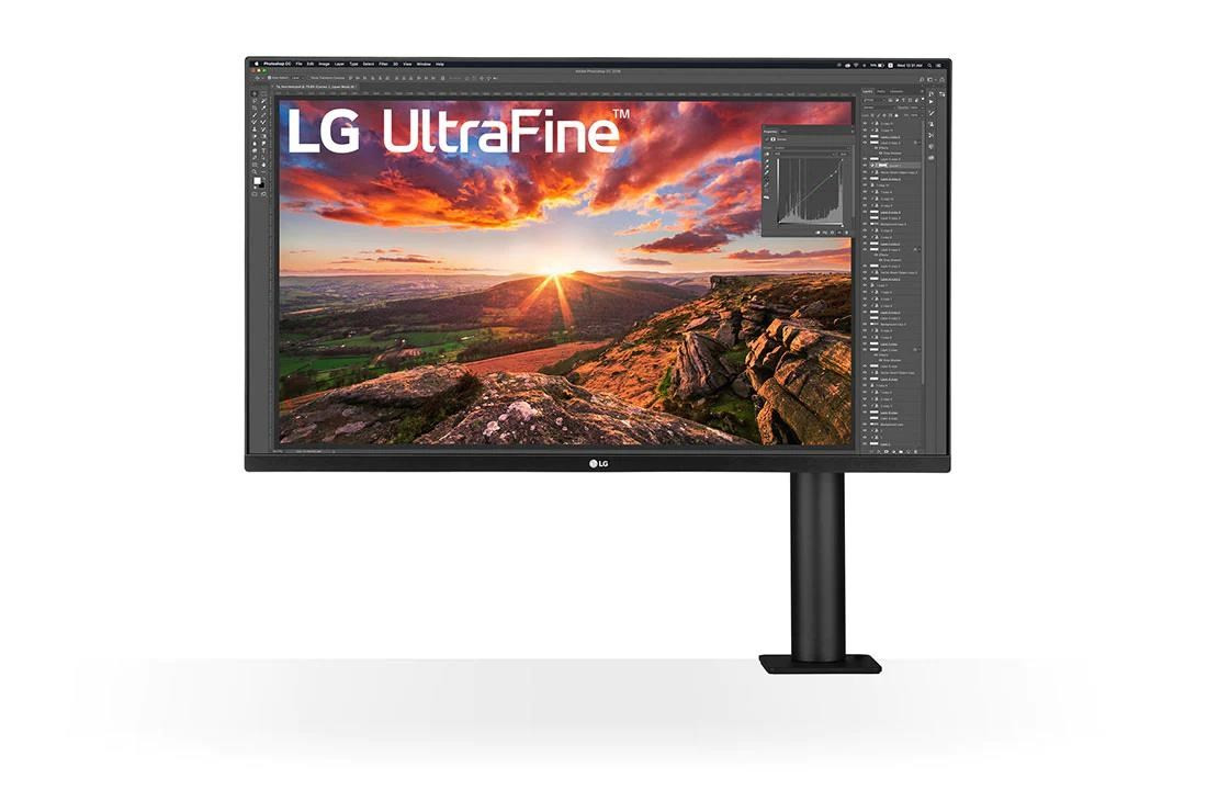 LG MT IPS LCD LED 31, 5" 32UN88A - IPS panel, 3840x2160, 2xHDMI, DP, USB-C, USB 3.0, repro, ergonomicky stojan