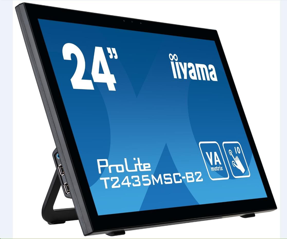 Iiyama dotykový monitor ProLite T2435MSC-B2, 60cm (23, 6&#39;&#39;), CAP, Full HD, black