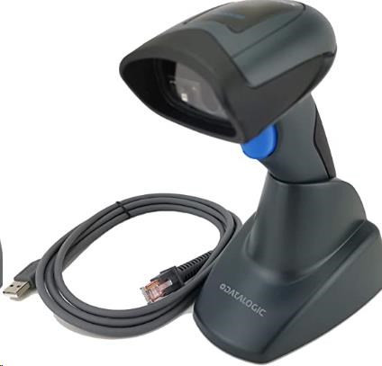 DataLogic QuickScan QD2430, čítačka 2D kódu, stojanček Smart, black, USB kábel