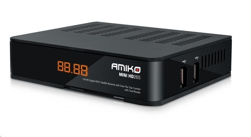 AMIKO Satelitný prijímač Amiko Mini HD 265 DVB-S/S2