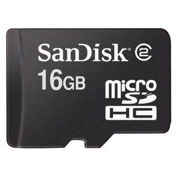 SanDisk MicroSD karta 16GB (Class 4)