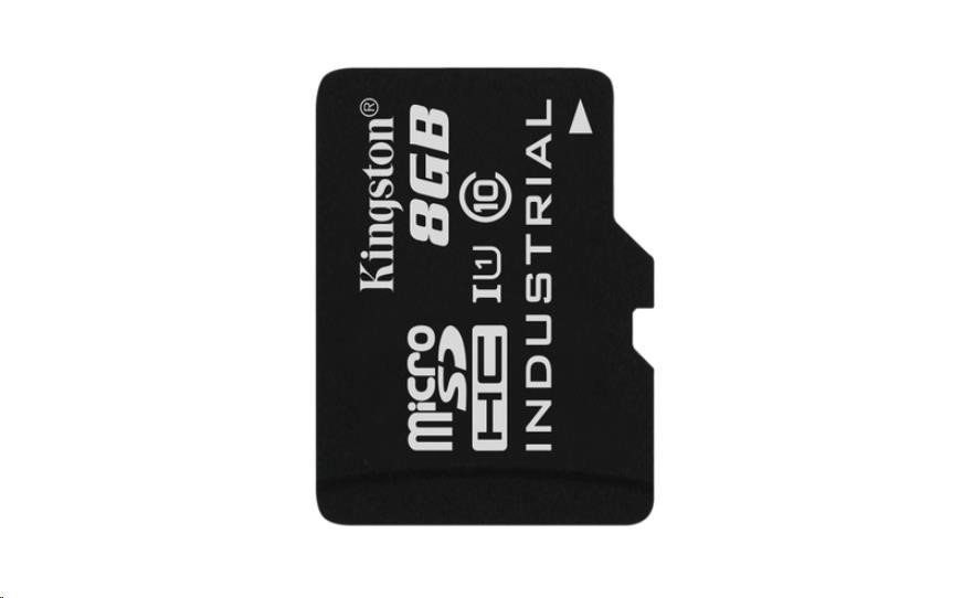 Kingston 8GB microSDHC UHS-I Industrial Temp Card Single Pack (bez adaptéra)