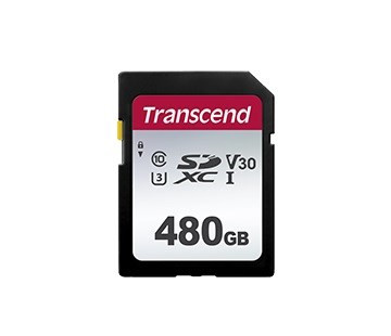 TRANSCEND SDXC karta 512GB 300S, UHS-I U3 V30 (R:95/W:45 MB/s)