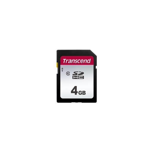 TRANSCEND SDHC karta 4GB 300S, Class 10 (R:95/W:45 MB/s)