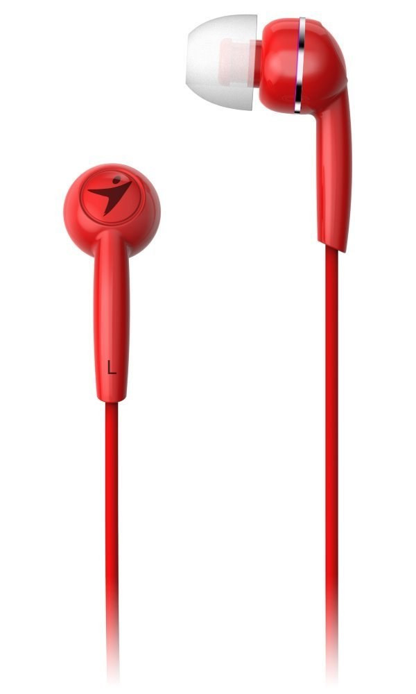 GENIUS slúchadlá s mikrofónom HS-M320, červená