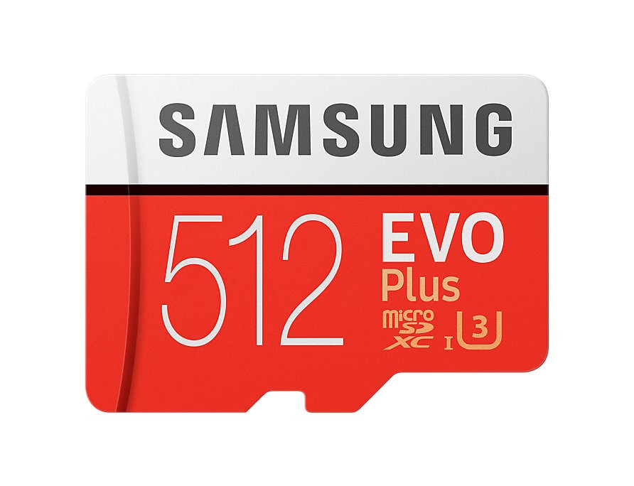 Samsung Micro SDXC karta 512GB EVO Plus (Class 10 UHS-I) + SD adaptér