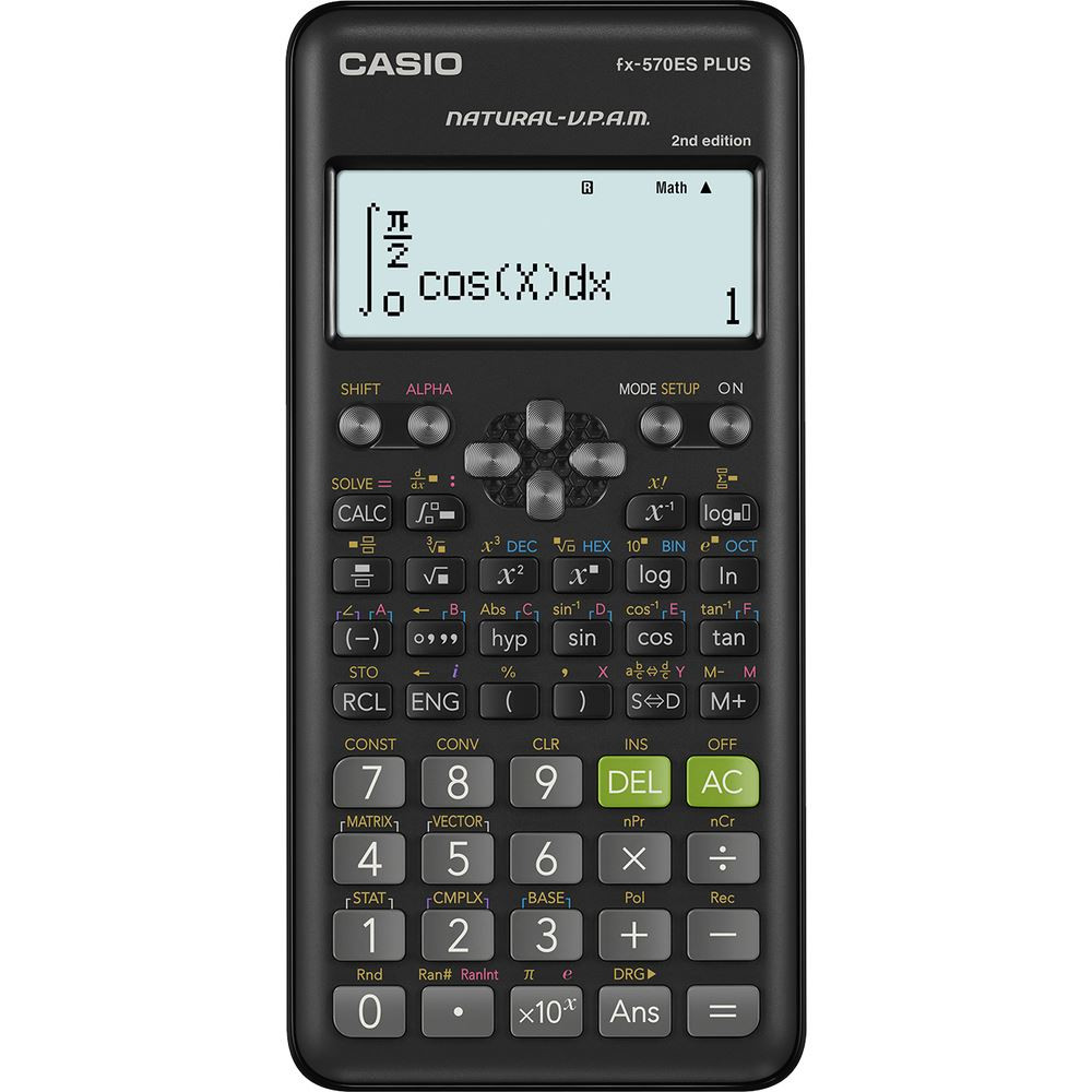 CASIO kalkulačka FX 570ES PLUS 2E, školská, krabička