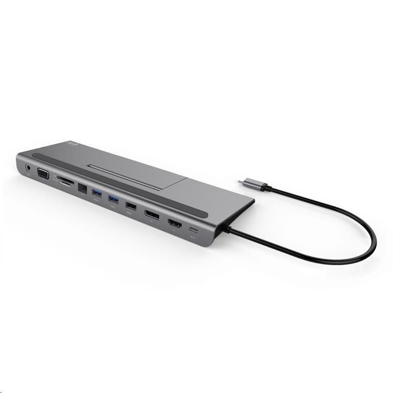 iTec USB-C Metal Low Profile 4K Triple Display Docking Station + Power Delivery 85 W