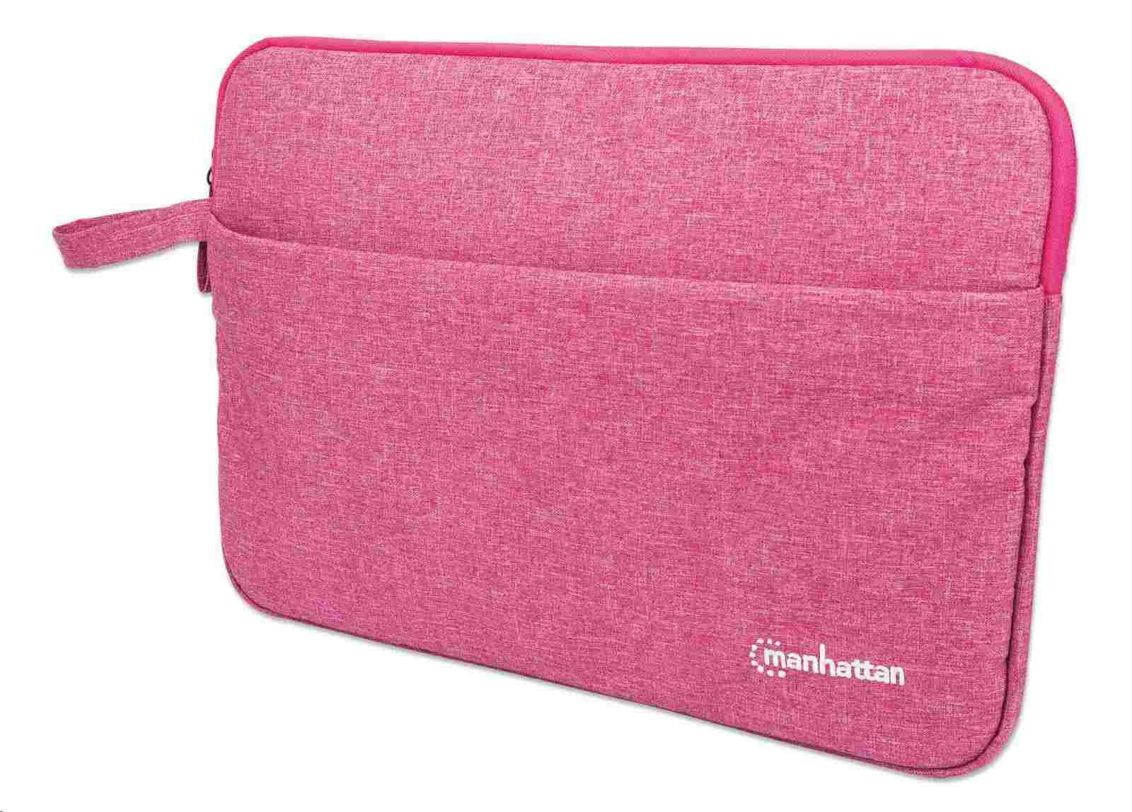 MANHATTAN Puzdro Laptop Sleeve Seattle, Fits Widescreens Up To 14.5", 383 x 270 x 30 mm, Coral