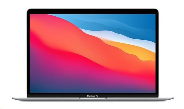 APPLE MacBook Air 13&#39;&#39;, M1 čip s 8-core CPU a 7-core GPU, 256GB, 8GB RAM - Silver