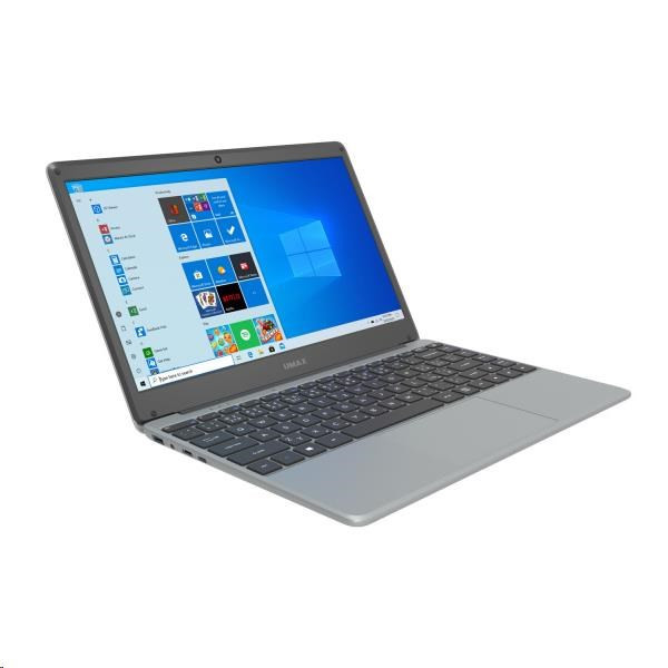 UMAX NB VisionBook 13Wr Gray - 13, 3" IPS FHD 1920x1080, Celeron N4020 @ 1, 1 GHz, 4GB, 64GB, Intel UHD, W10P, sivá
