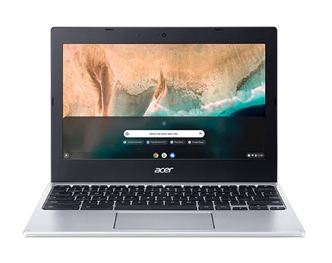 ACER NTB Chromebook 311 (CB311-11HT-K3K4) - 11.6" IPS touch HD, Cortex A73 @ 2.0GHz, 4GB, 64eMMC, Mali-G72 MP3, Chrome, strieborná