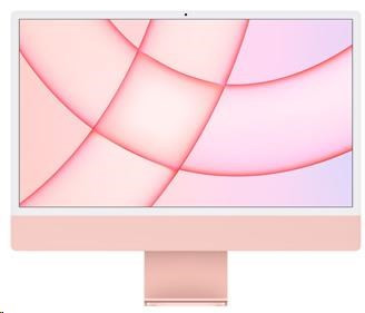 APPLE 24-inch iMac with Retina 4.5K displej: M1 čip s 8-core CPU a 8-core GPU, 256GB - Pink