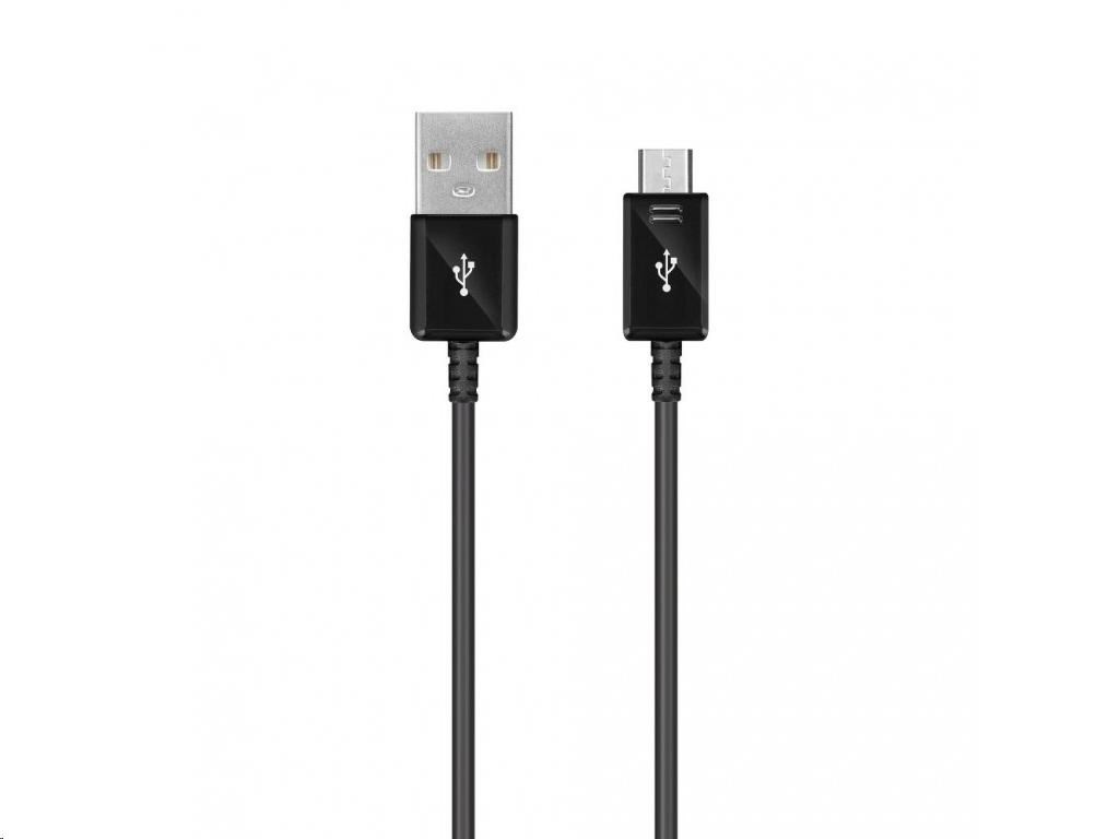 Samsung dátový kábel EP-DG925UBE, micro USB, dĺžka 1, 2 m, čierna (bulk)