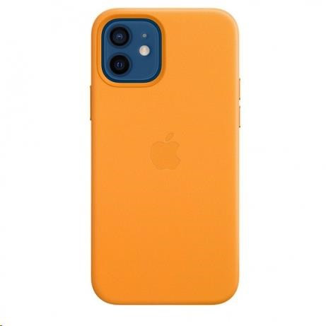 APPLE iPhone 12/12 Pre Leather Case with MagSafe - California Poppy