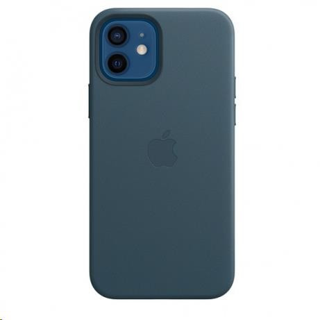 APPLE iPhone 12/12 Pre Leather Case with MagSafe - Baltic Blue