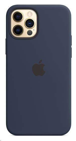 APPLE iPhone 12/12 Pre Silicone Case with MagSafe - Deep Navy