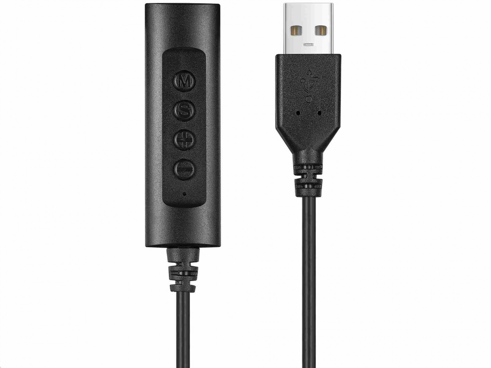 Sandberg adaptér USB -> 3, 5 mm jack s ovládaním na kábli