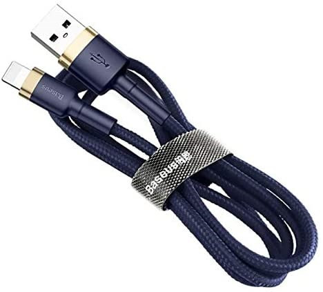 Baseus Cafule nabíjací / dátový kábel USB na Lightning 1, 5A 2m, zlatá-modrá