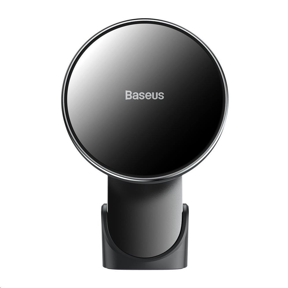 Baseus Big Energy držiak s bezdrôtovým nabíjaním 15W čierna (kompatibilný s Apple iPhone 12 Series)
