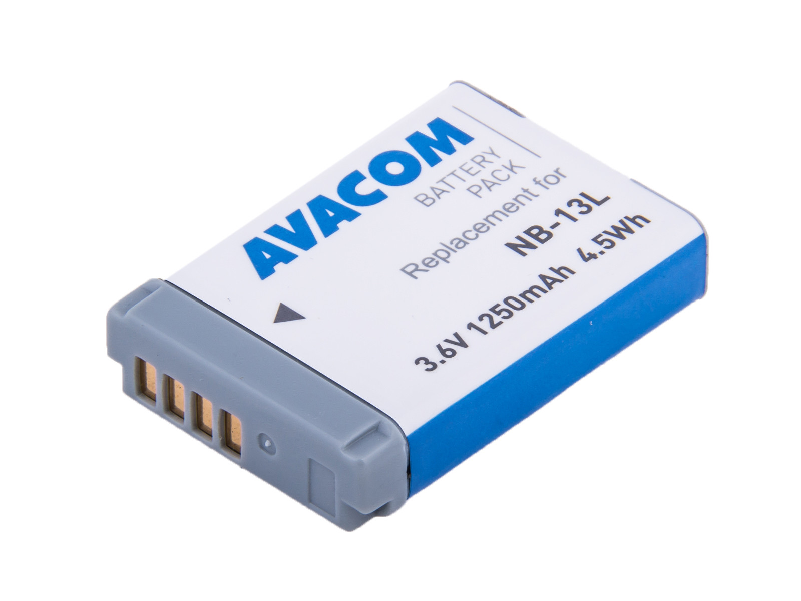 AVACOM Canon NB-13L Li-Ion 3.6V 1250mAh 4.5Wh