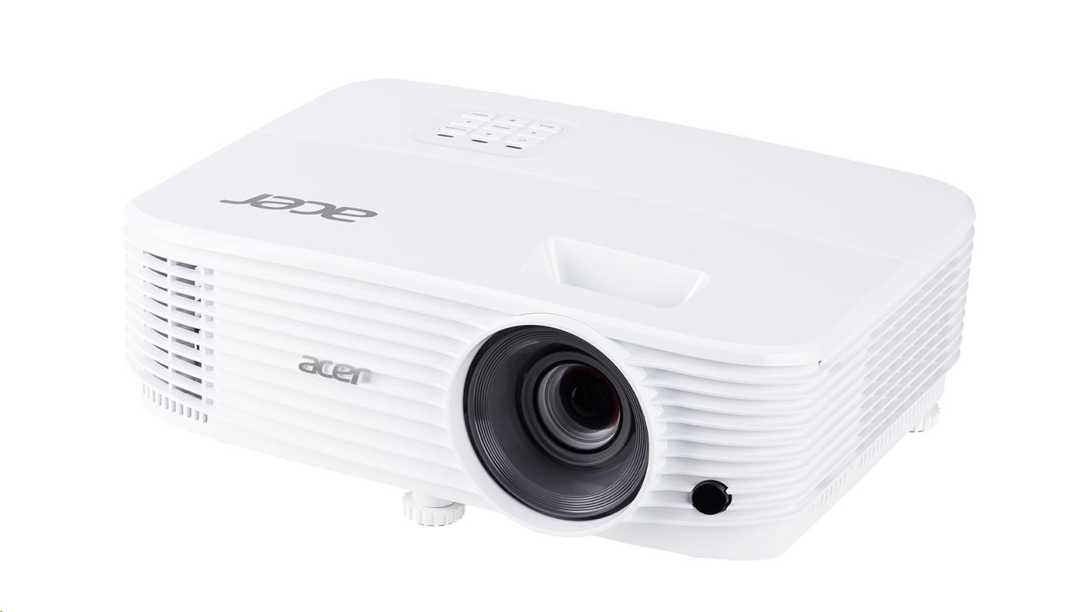 ACER Projektor P1155 - DLP 3D, SVGA, 800 x 600, 4000Lm, 20000/1, 2x HDMI, VGA