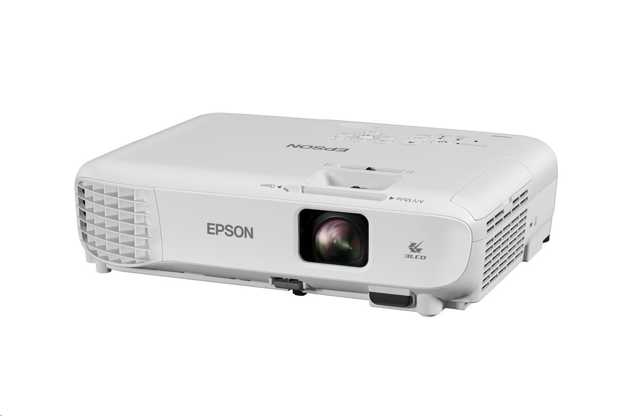 EPSON projektor EB-X06, 1024x768, 3600ANSI, 16.000:1, VGA, HDMI, USB 2-in-1, REPRO 2W