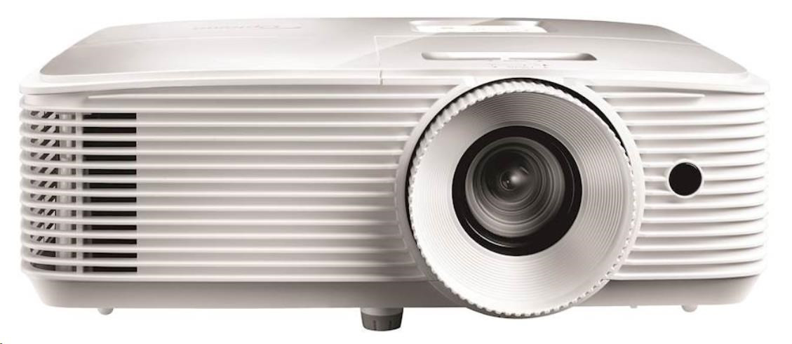 Optoma projektor EH412ST (DLP, 1080p, Full 3D, 4000 ANSI, 22 000:1, VGA, HDMI, MHL, RS232, Audio, 1x10W speaker)