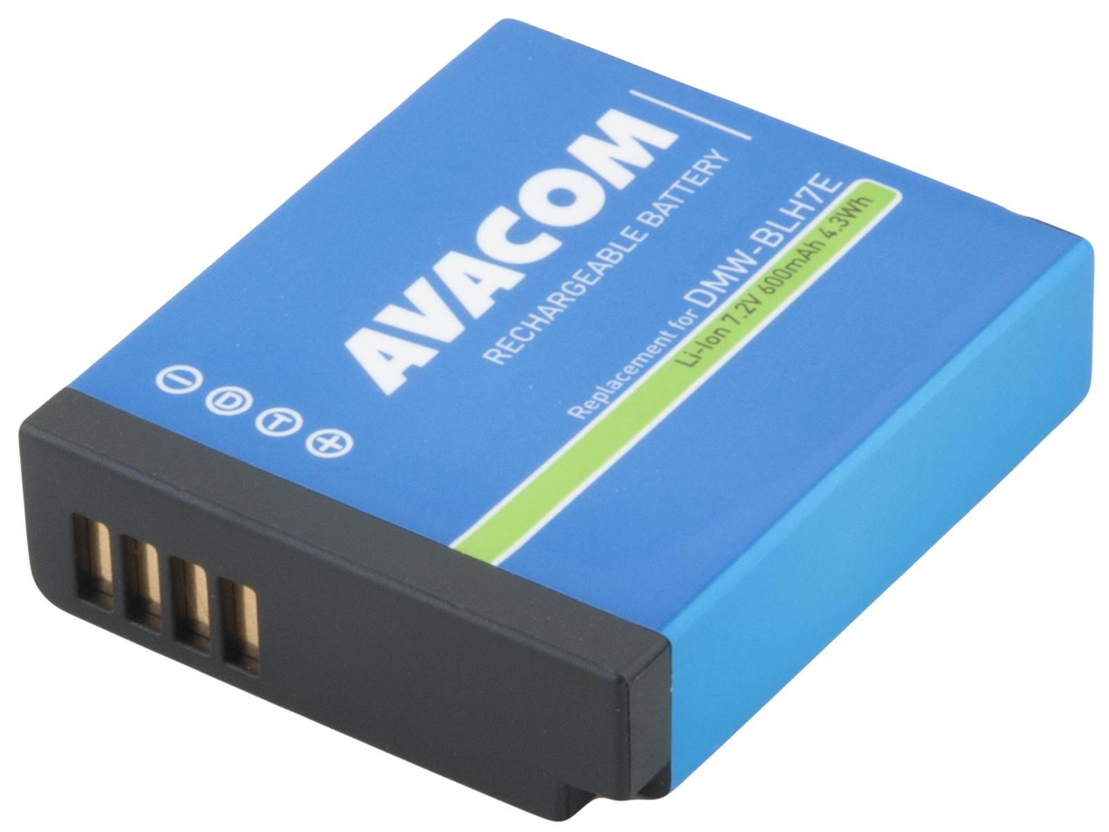 AVACOM Panasonic DMW-BLH7E Li-Ion 7.2V 600mAh 4.3 Wh