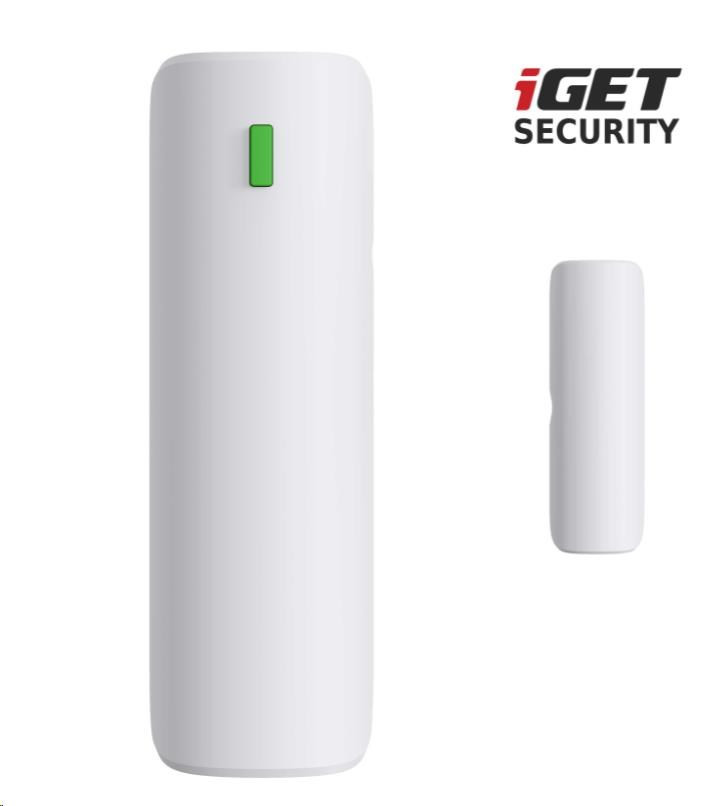 iGET SECURITY EP4 - Bezdrôtový magnetický senzor pre dvere/okná pre alarm iGET SECURITY M5