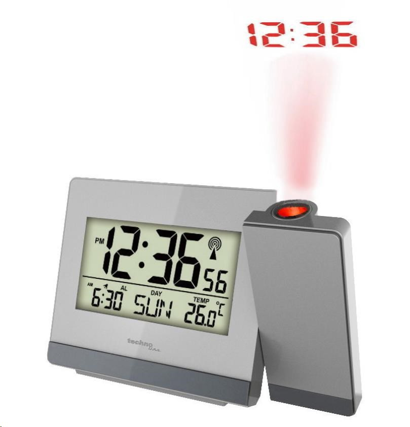 TechnoLine WT 538 - digitálny budík s projekciou a meraním vnútornej teploty