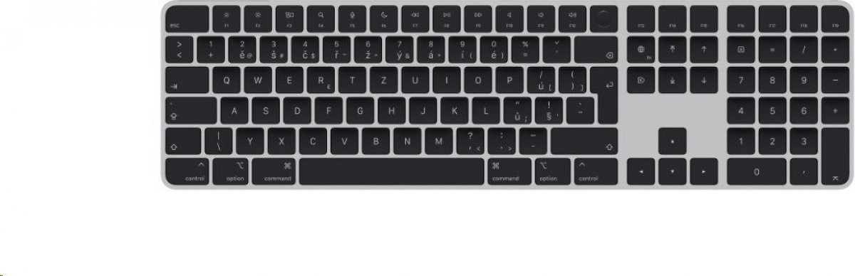 Apple Magic Keyboard (Touch ID, Numeric Keypad) - Black Keys - SK Apple Magic Keyboard (Touch ID, Numeric Keypad) - Black Keys - SK